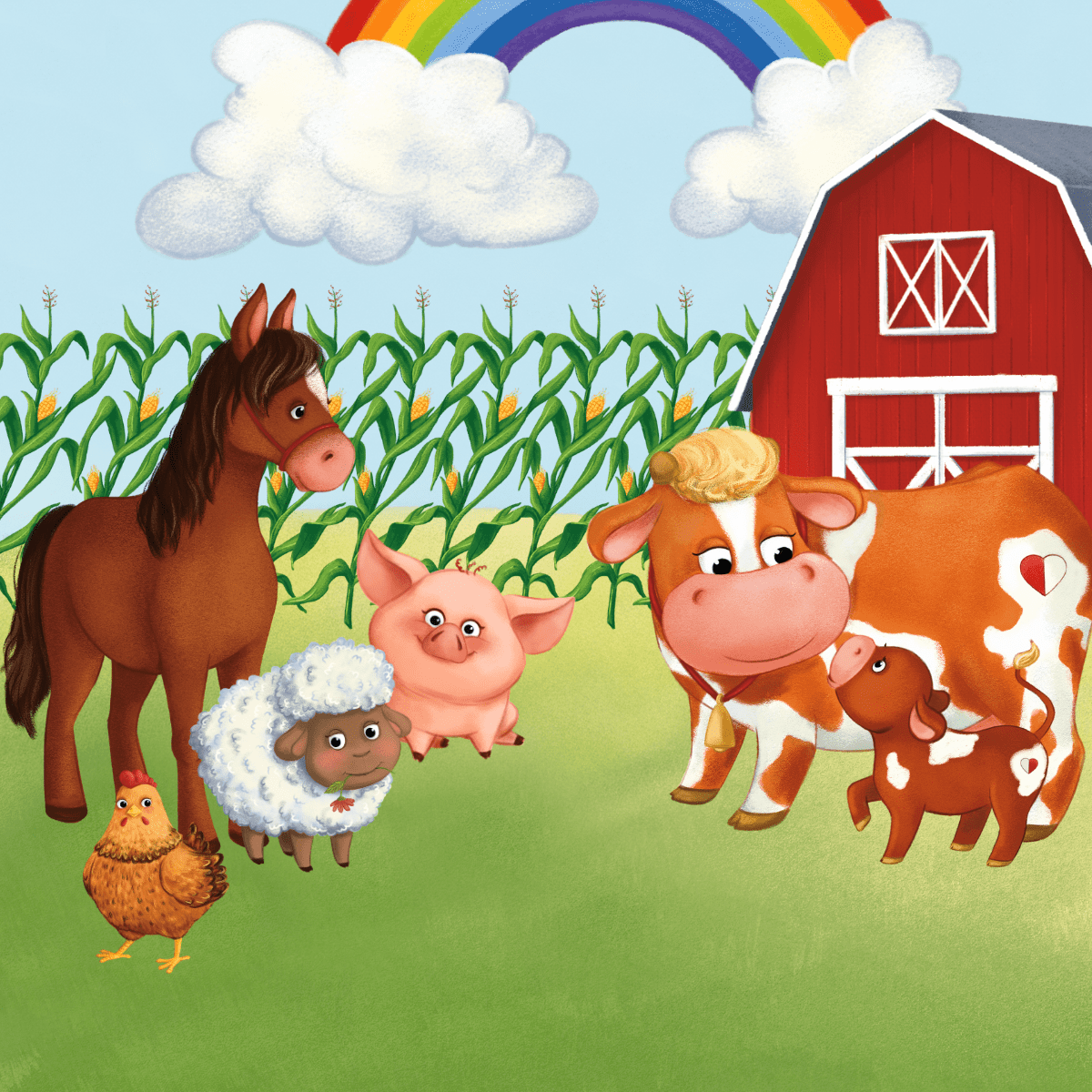 the mama cow herd