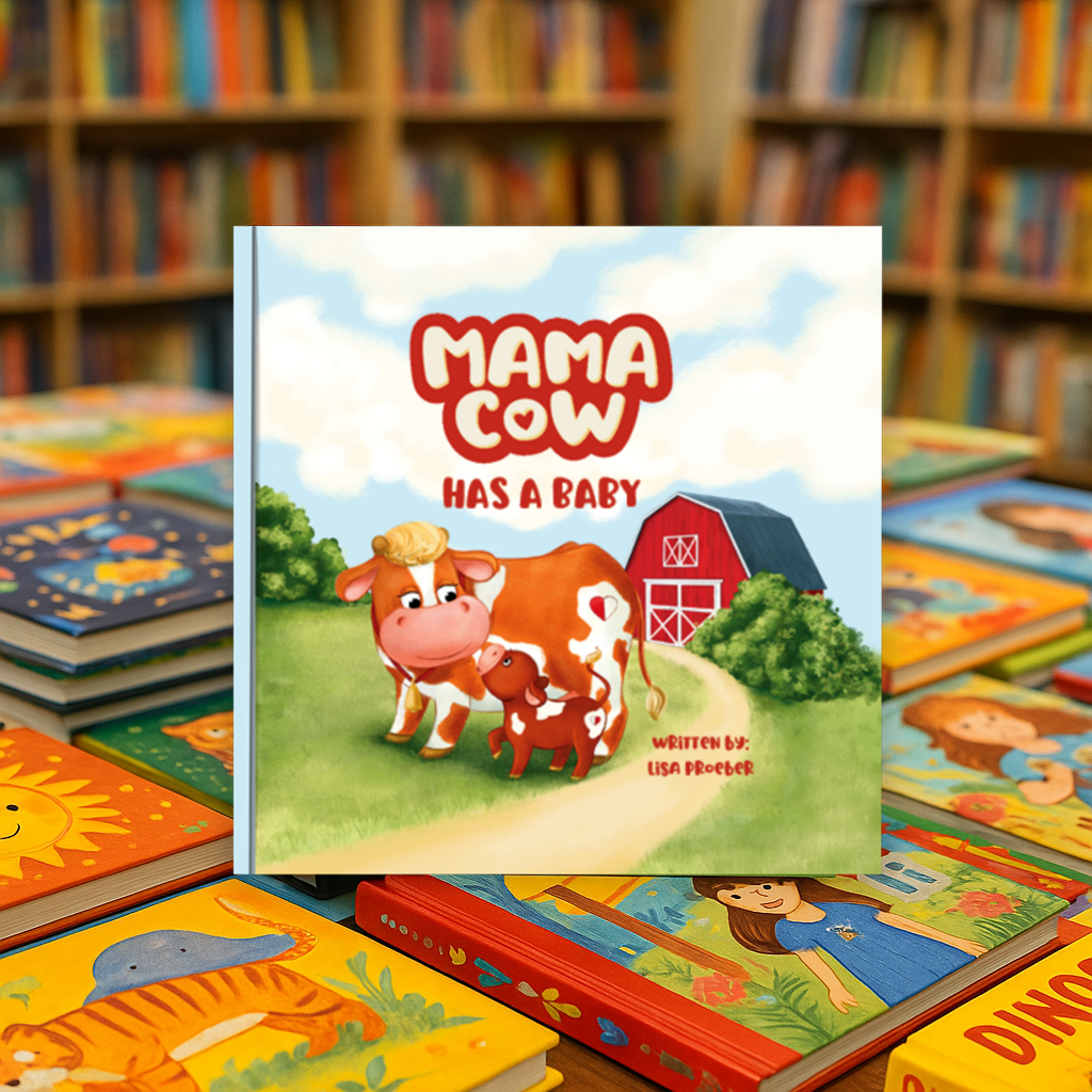 The Mama Cow Book – A Children’s Story for Solo Moms by Choice